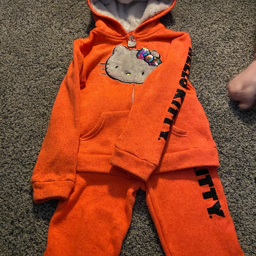 2 piece set girls jogger set